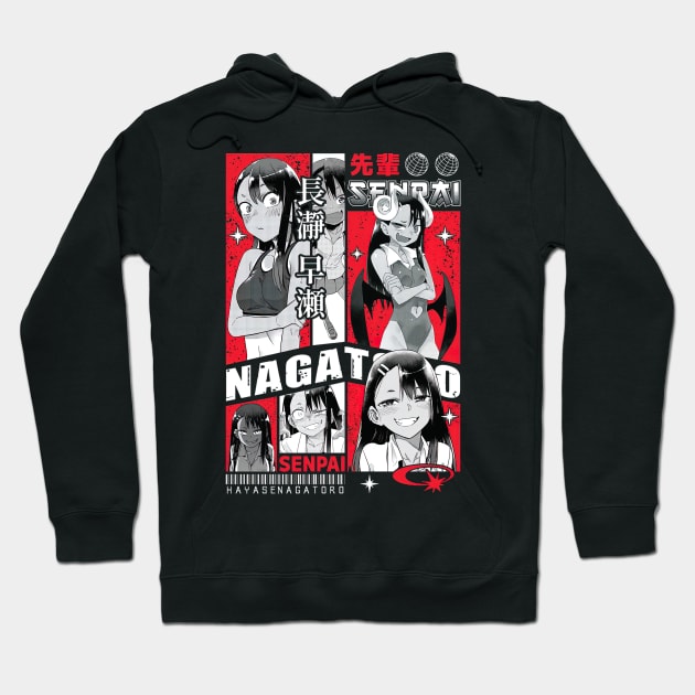 Nagatoro Manga Hoodie by CarolIrvine